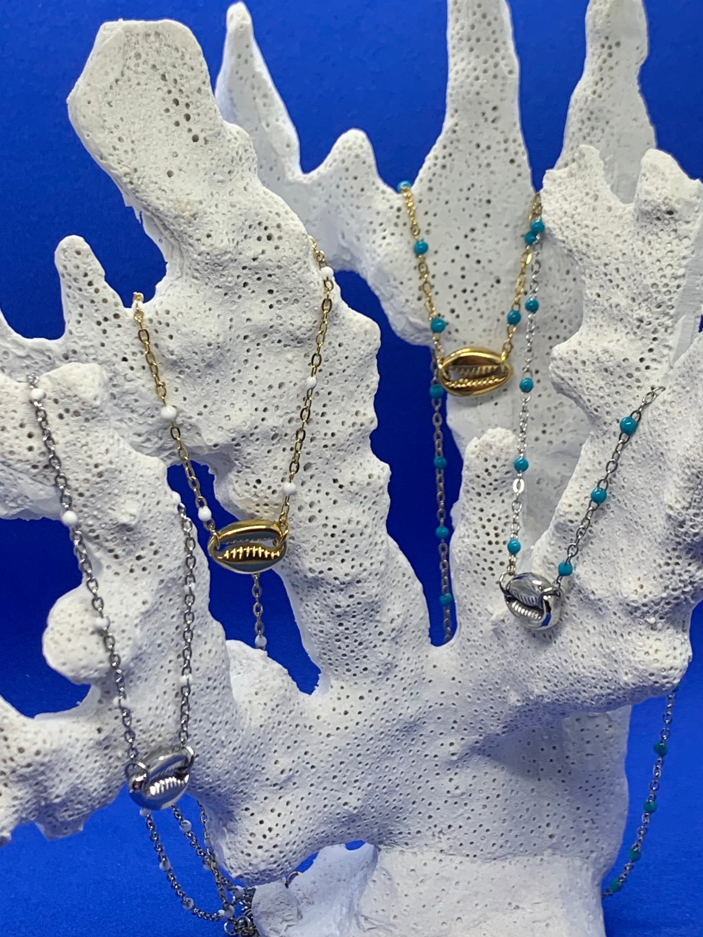 Collier "Vénus" Bleu