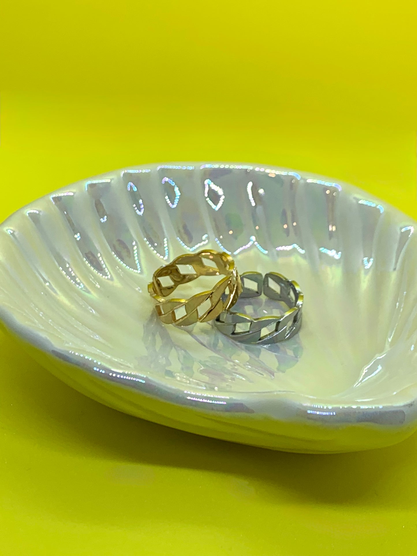 Bague réglable "Biggy Chain"