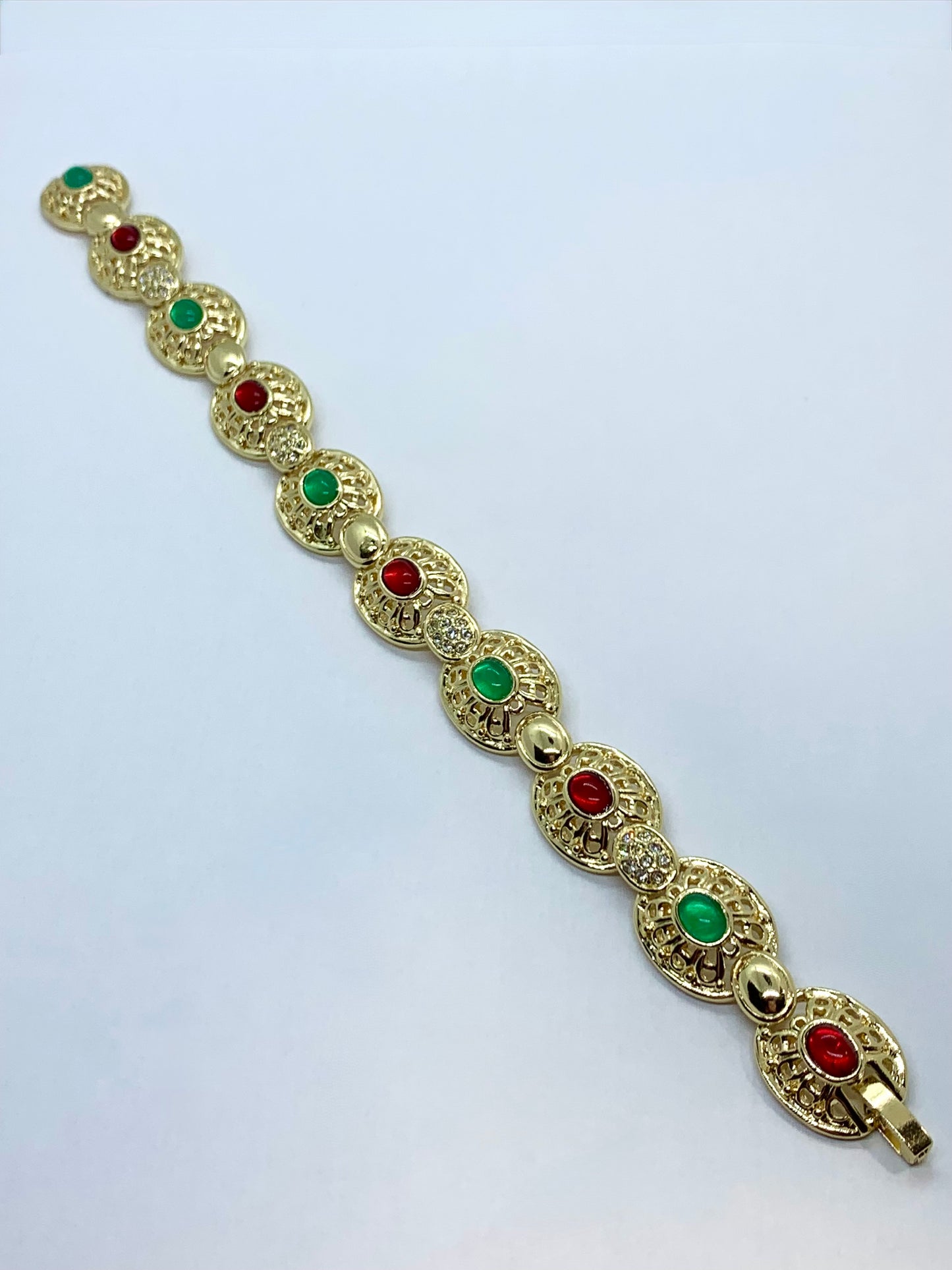 Bracelet "Rubisfolia"