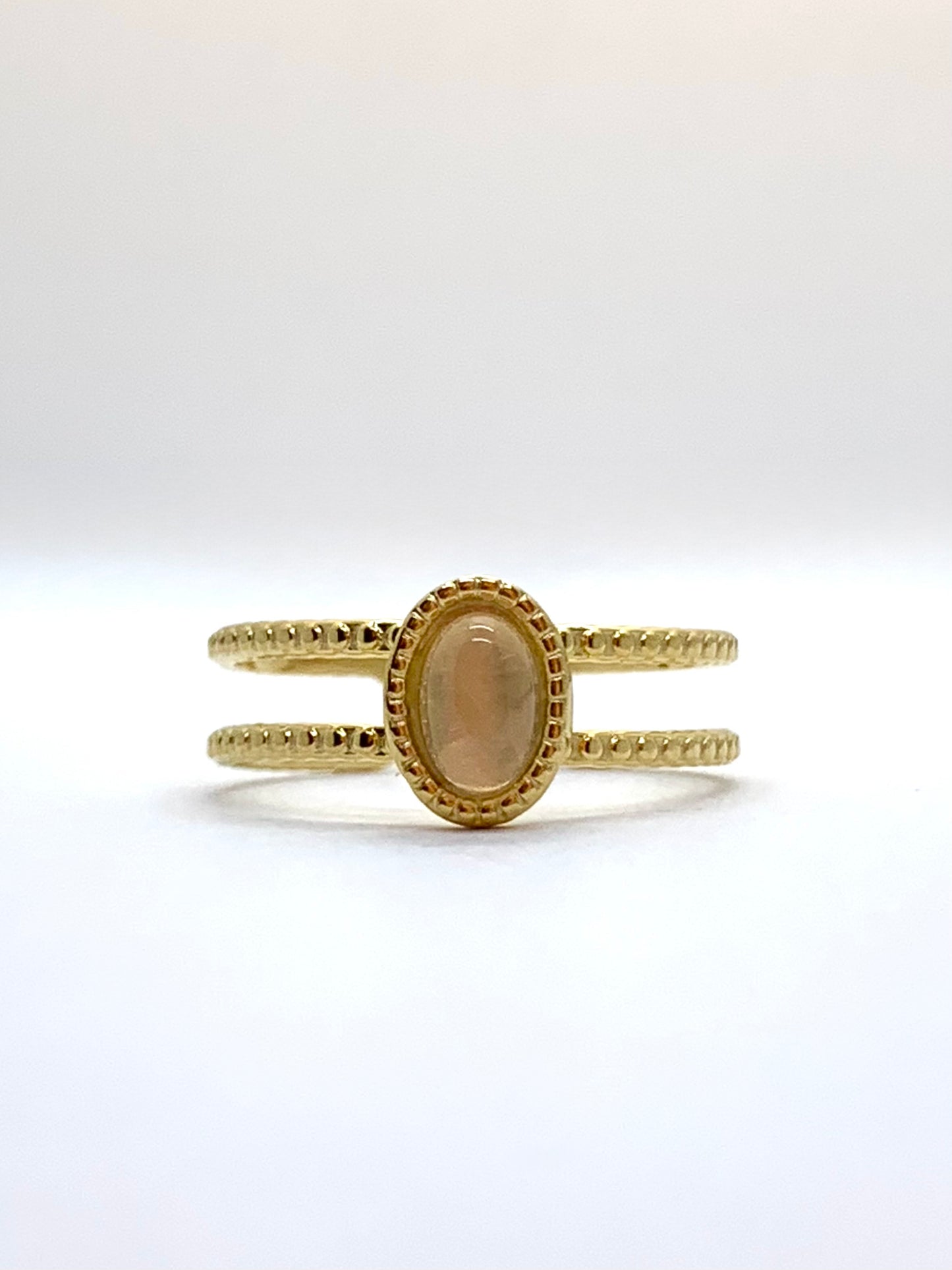 Bague réglable "Quartz"