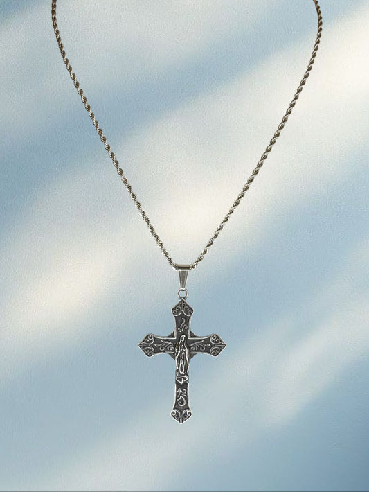 Collier "Croix-moi"