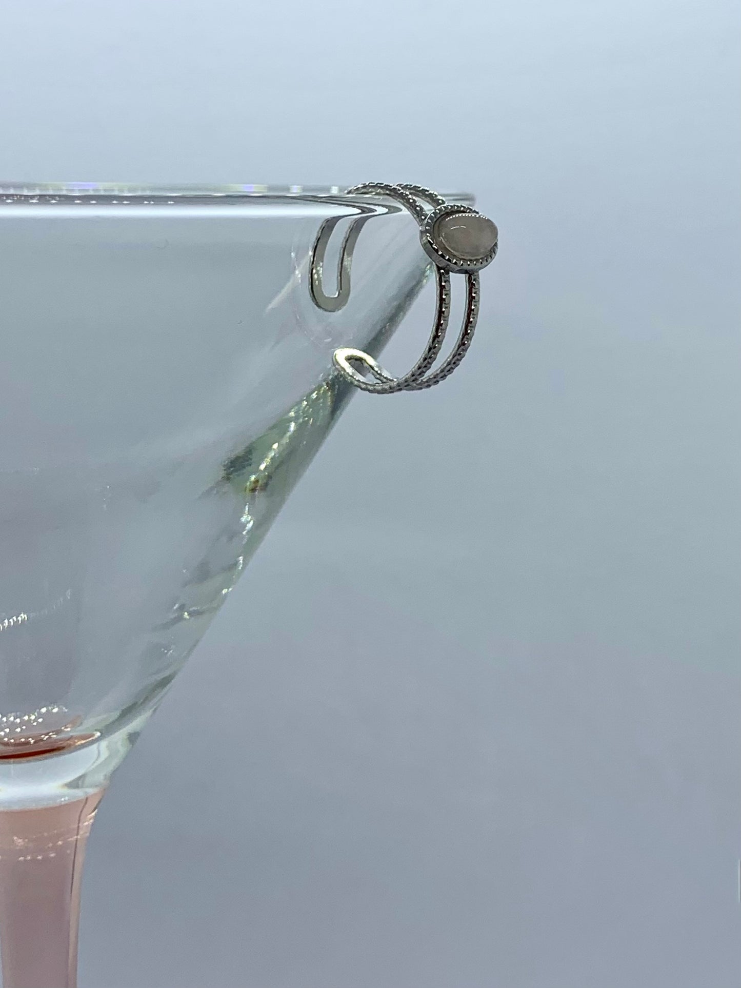 Bague réglable "Quartz"