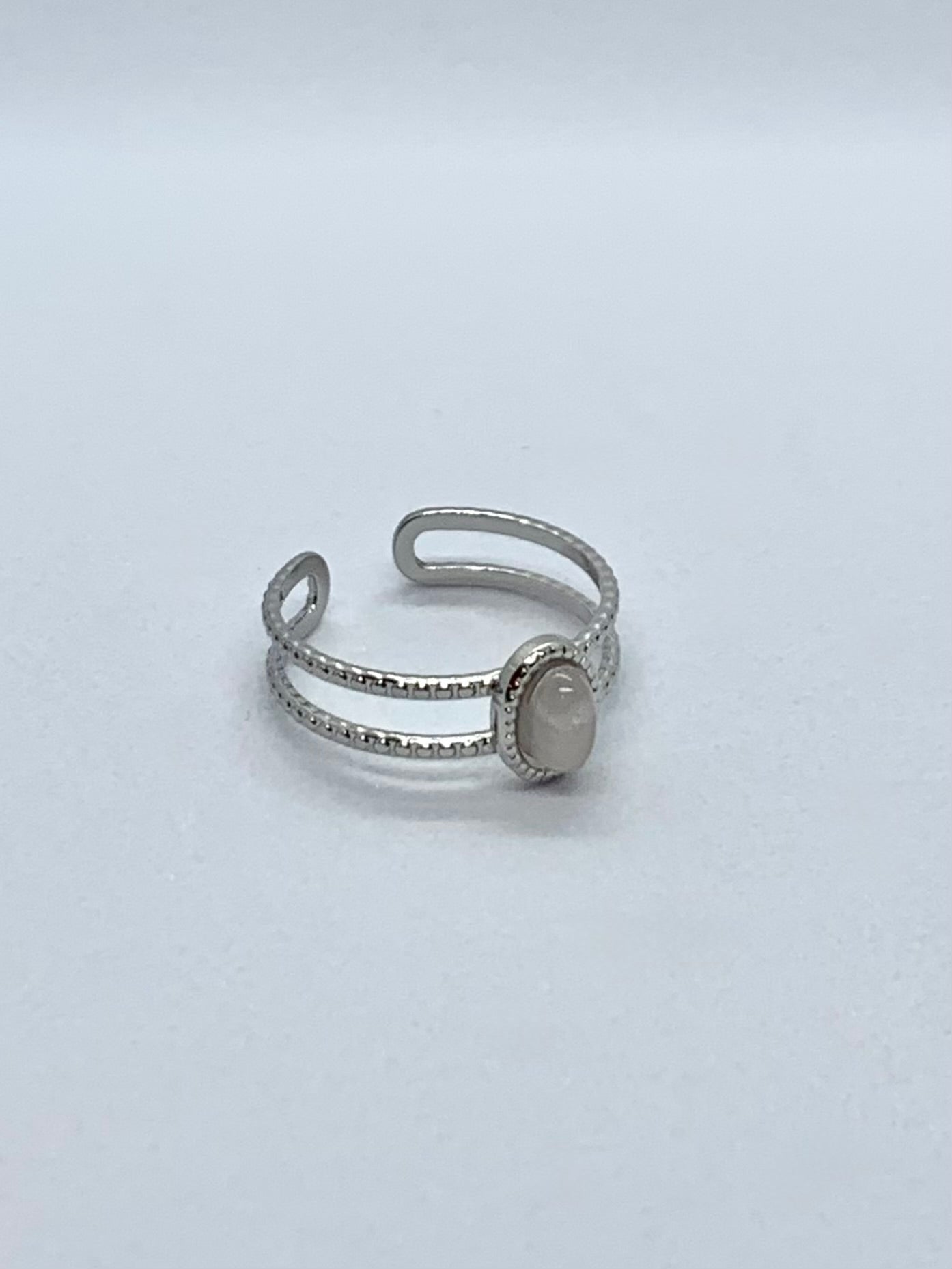 Bague réglable "Quartz"