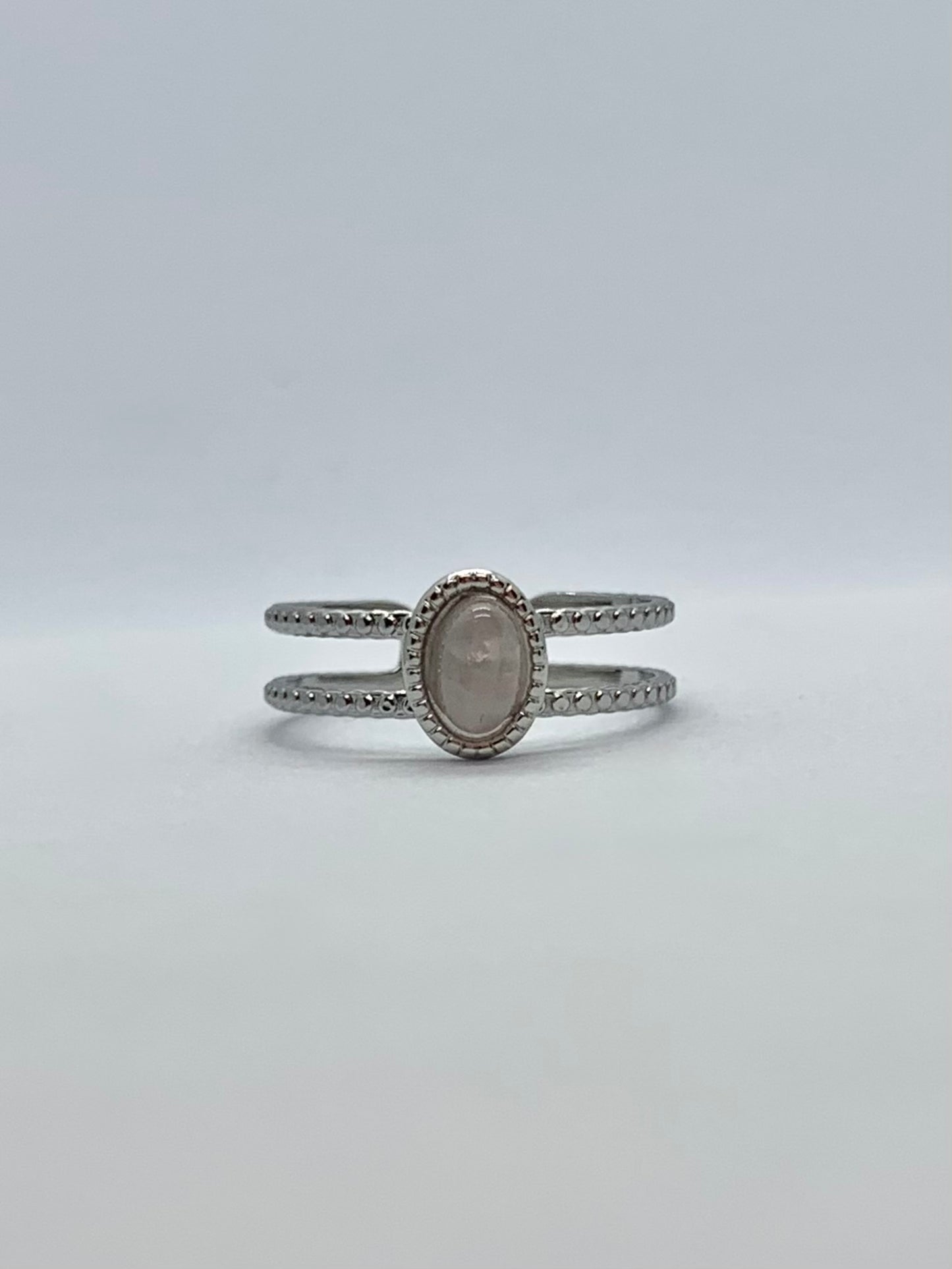 Bague réglable "Quartz"