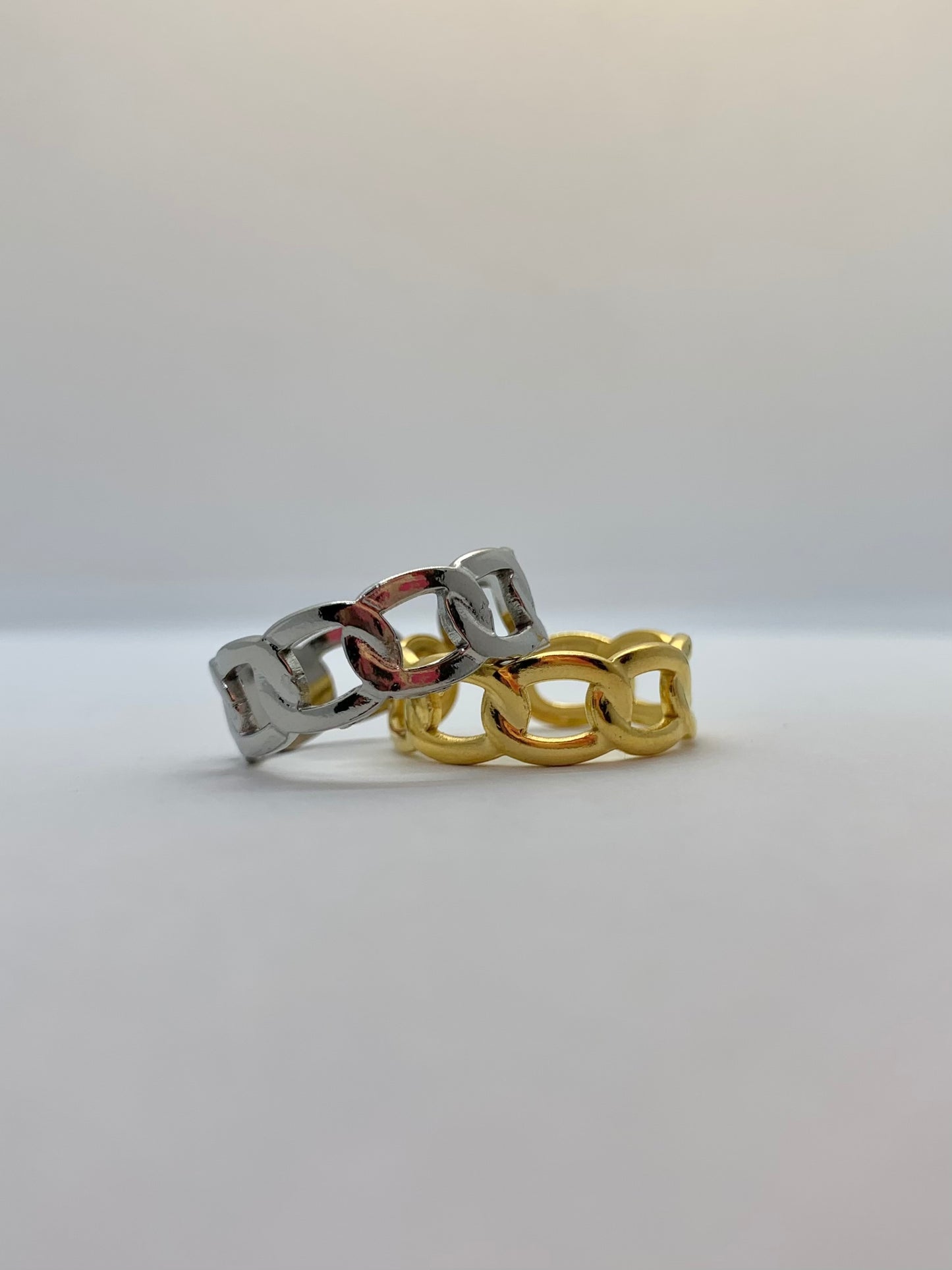 Bague réglable "Big Chain"