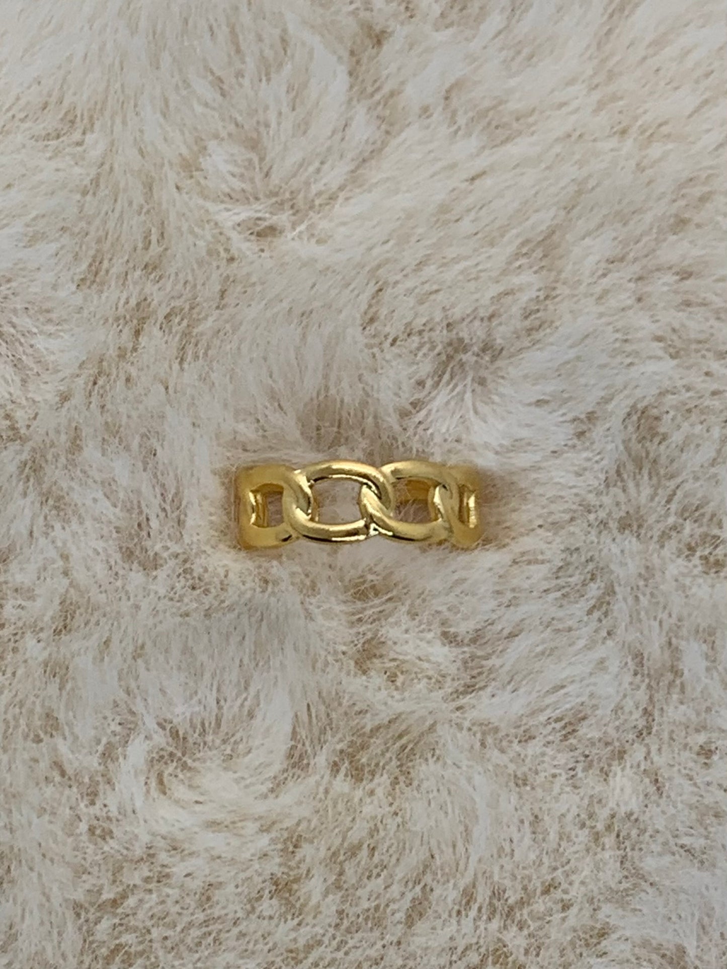 Bague réglable "Big Chain"