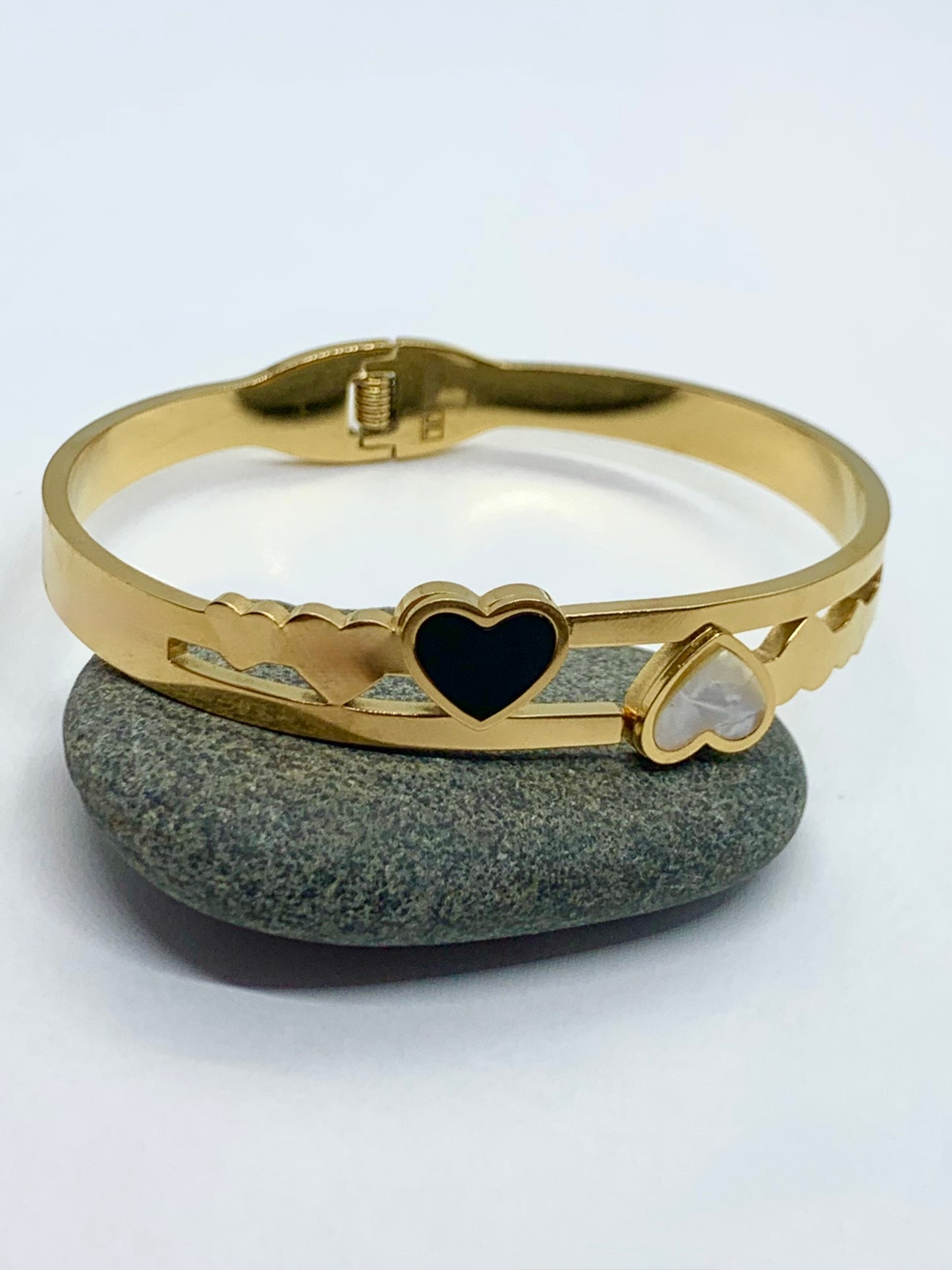 Bracelet jonc "Dualité"