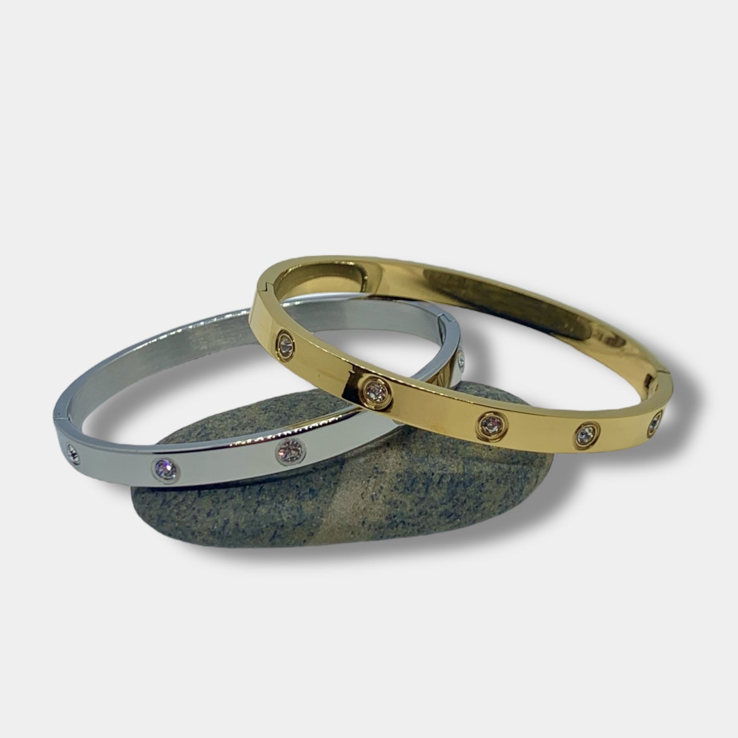 Bracelet jonc "Tape l'incruste"