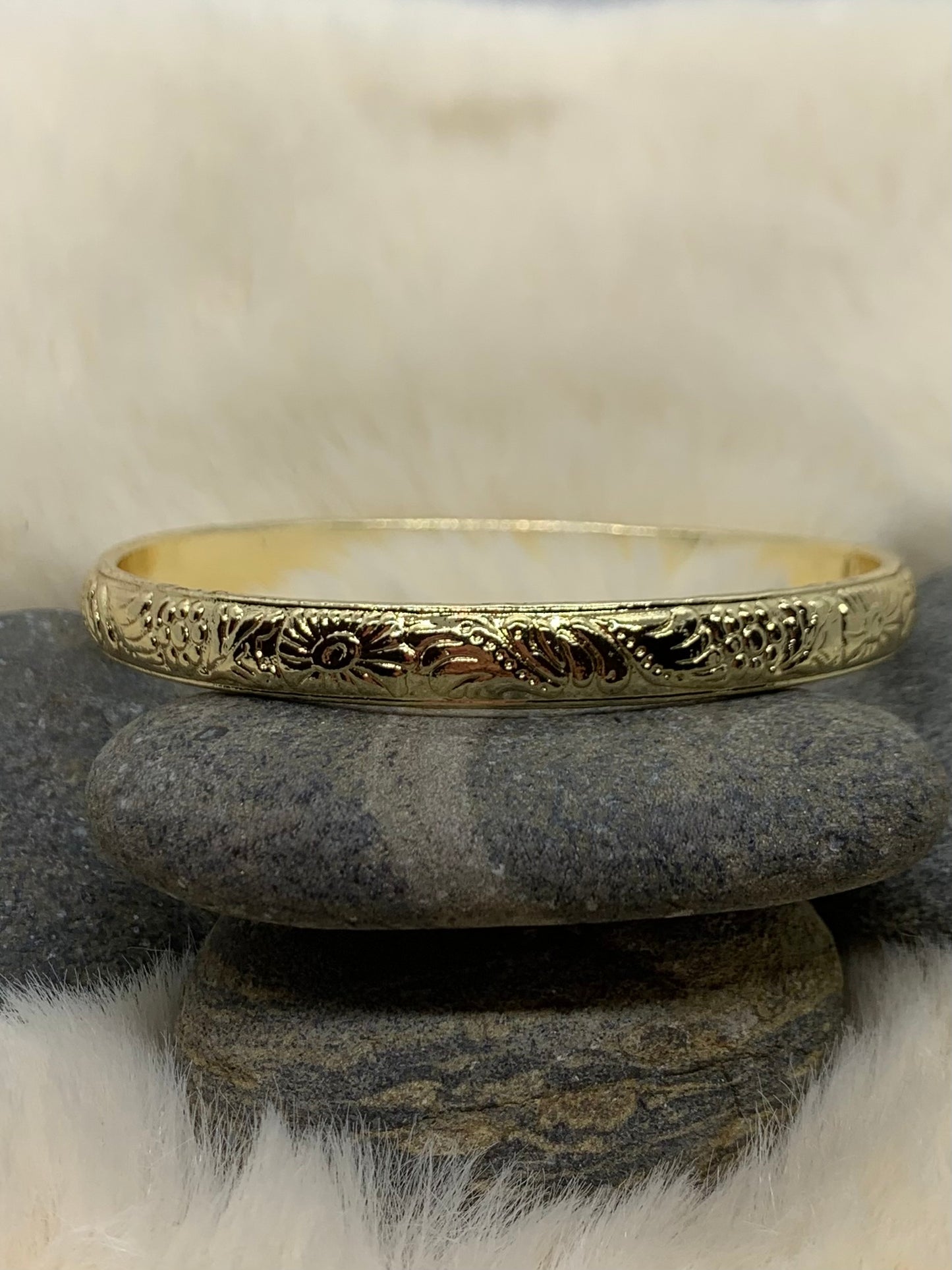 Bracelet jonc "Rococo"