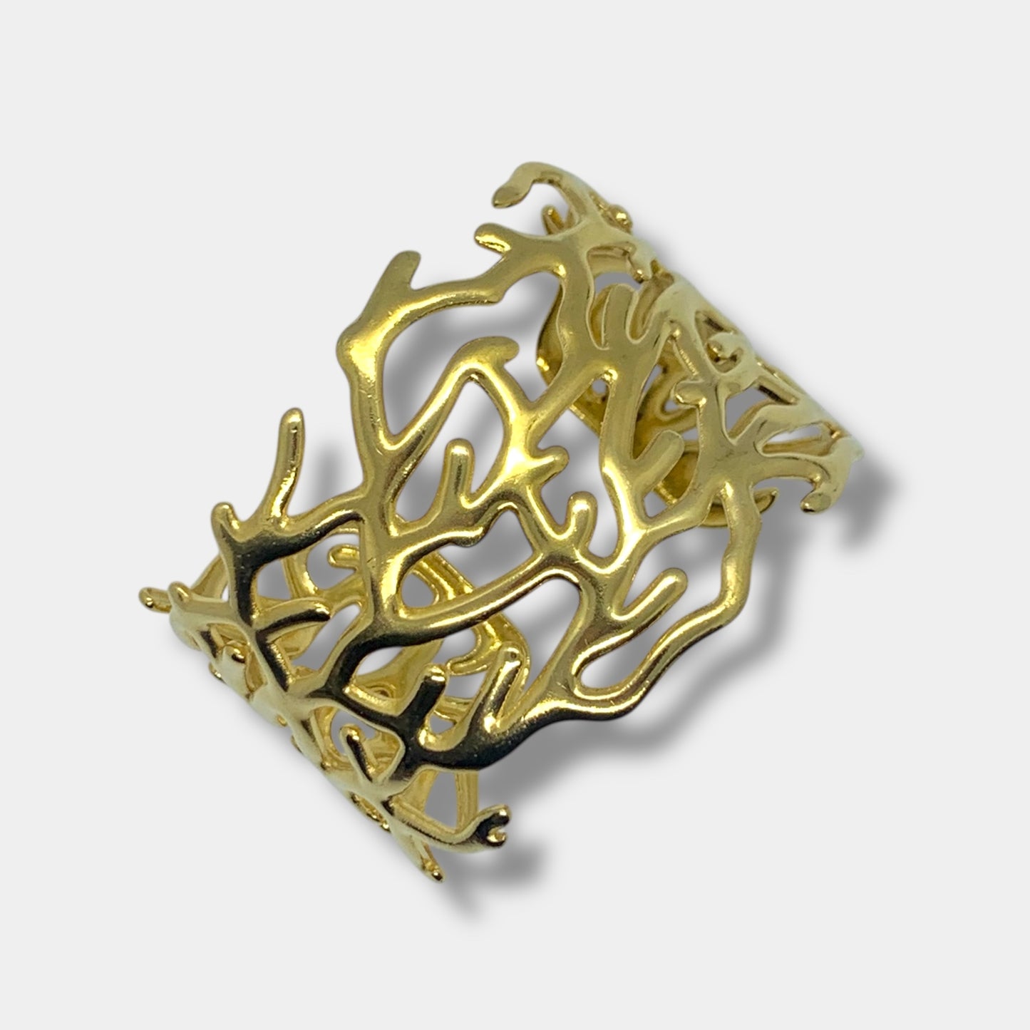 Bracelet manchette "Corail"