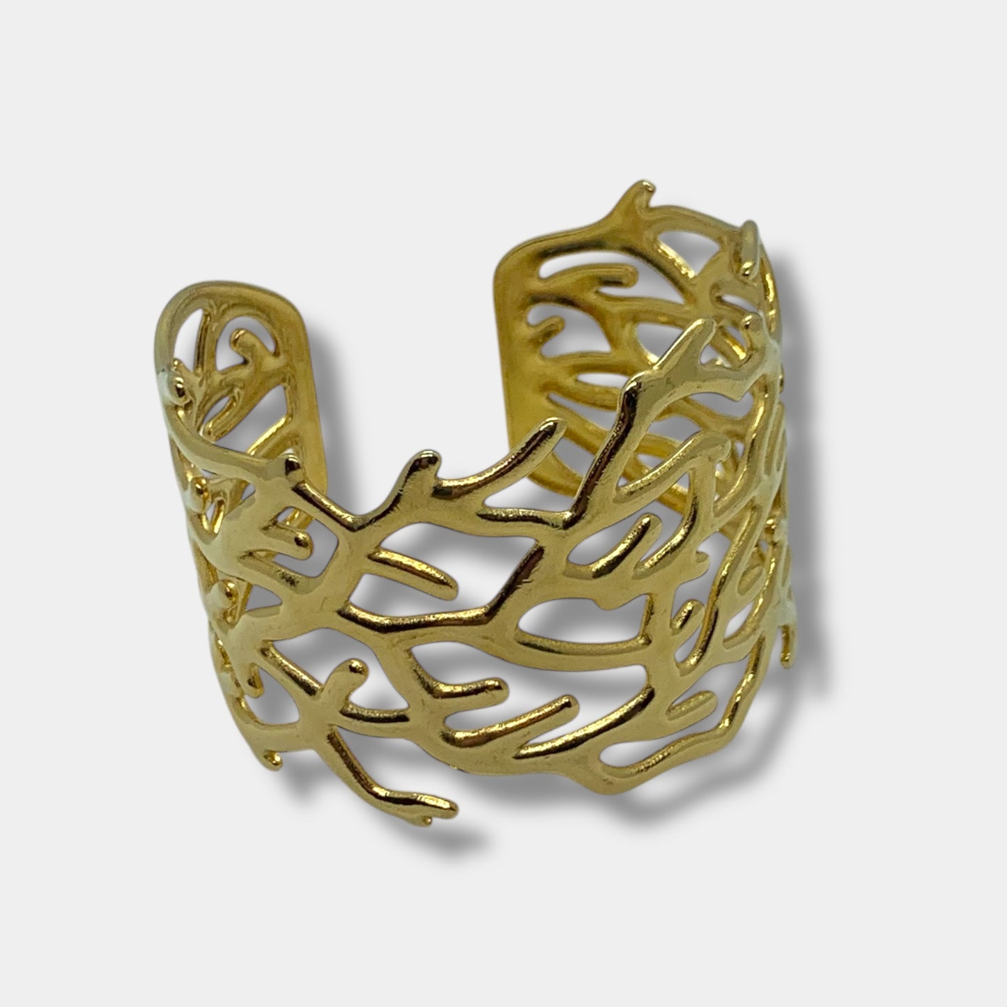 Bracelet manchette "Corail"