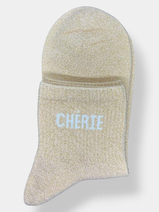 Chaussettes femme "Chérie"