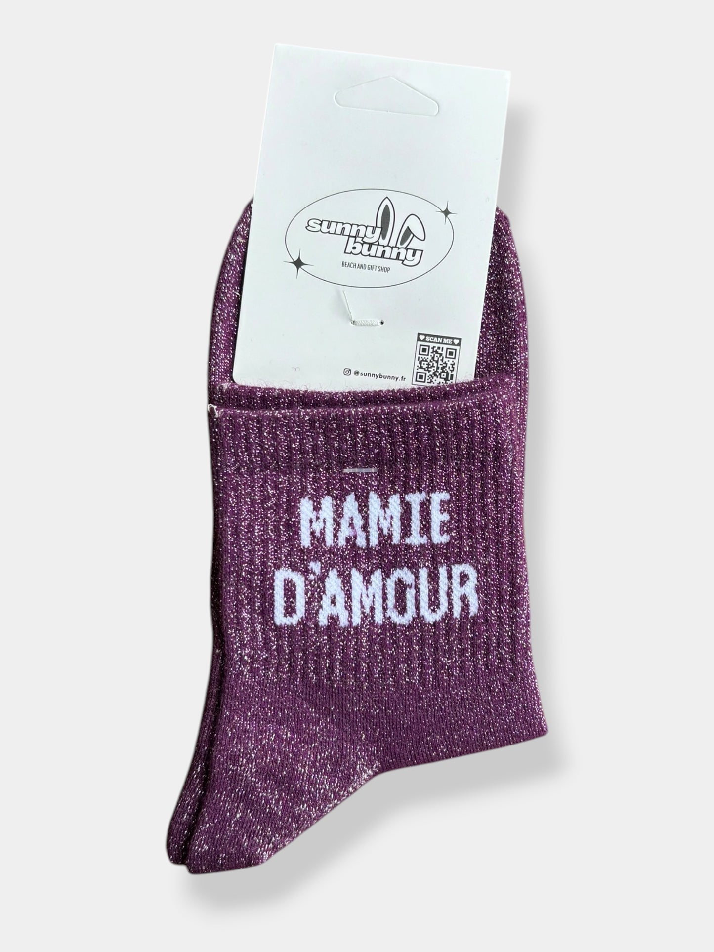 Chaussettes femme "Mamie d'amour"