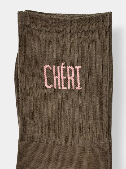 Chaussettes homme "Chéri"